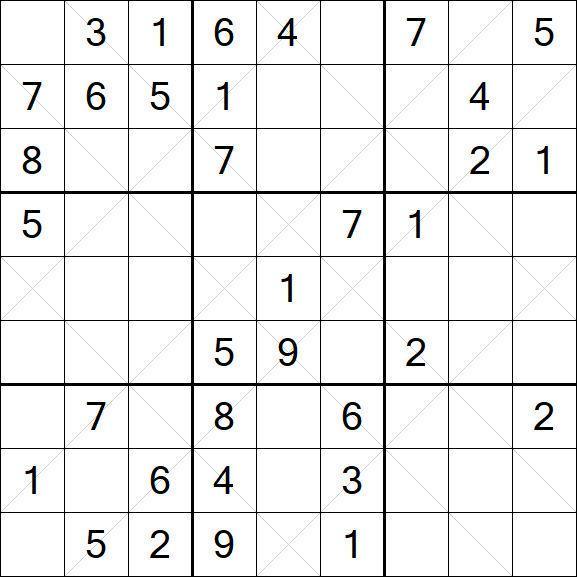 Argyle Sudoku - Moyen