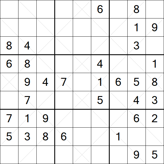 Argyle Sudoku - Medium