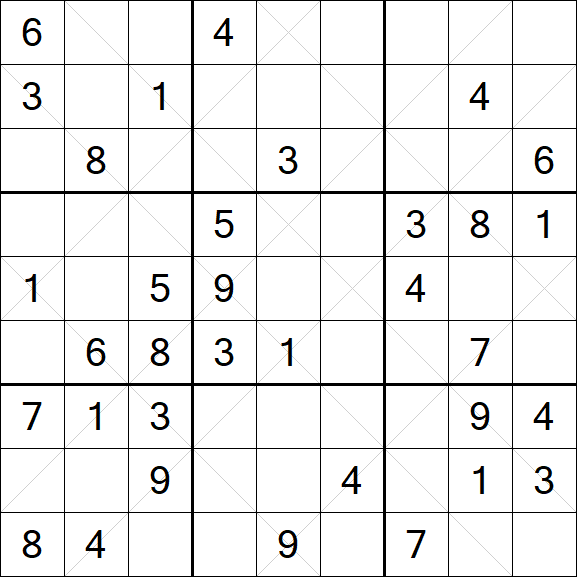 Argyle Sudoku - Medium
