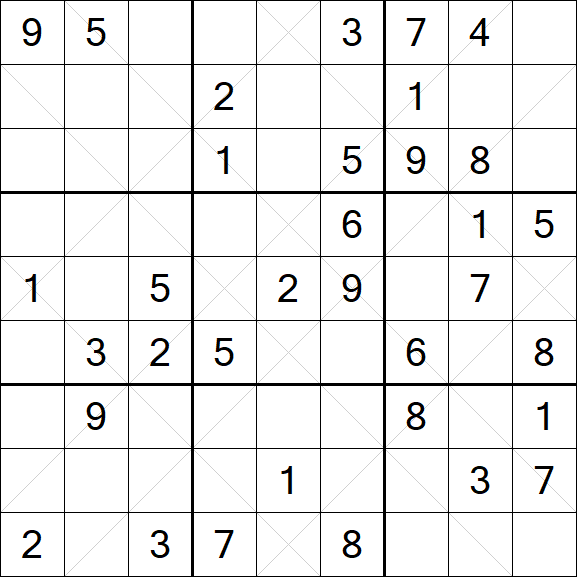 Argyle Sudoku - Medio