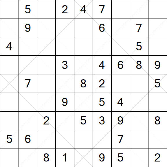 Argyle Sudoku - Medio
