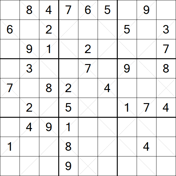 Argyle Sudoku - Medio