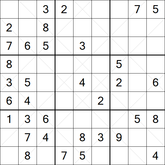 Argyle Sudoku - Medio