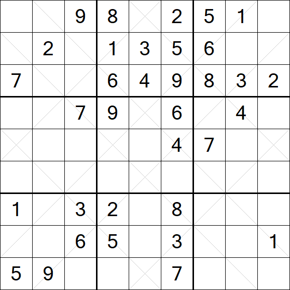 Argyle Sudoku - Medium