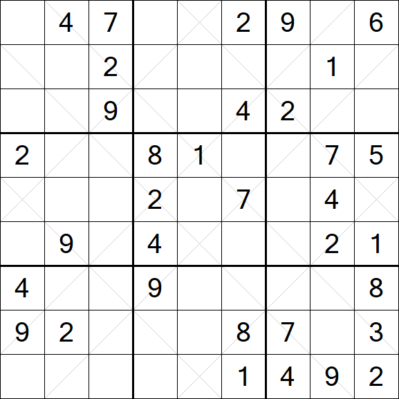 Argyle Sudoku - Medium