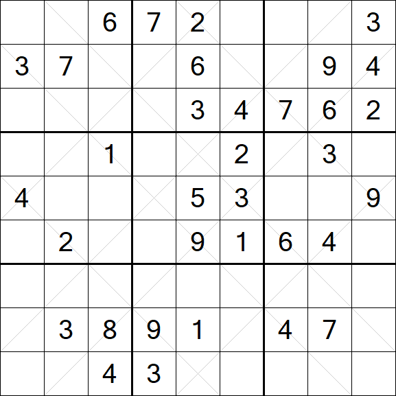 Argyle Sudoku - Medio