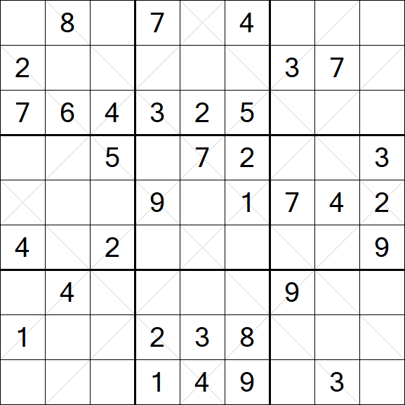 Argyle Sudoku - Medium