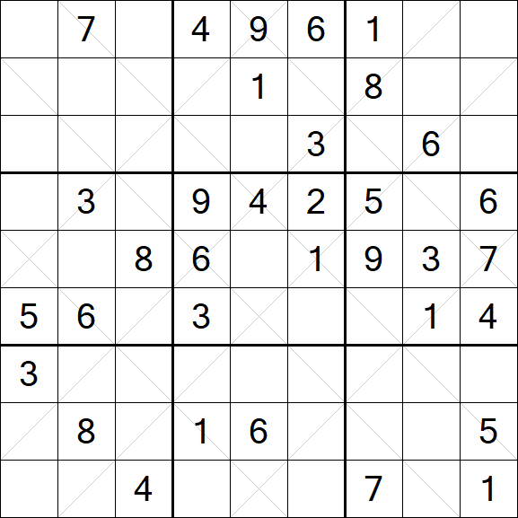 Argyle Sudoku - Medium