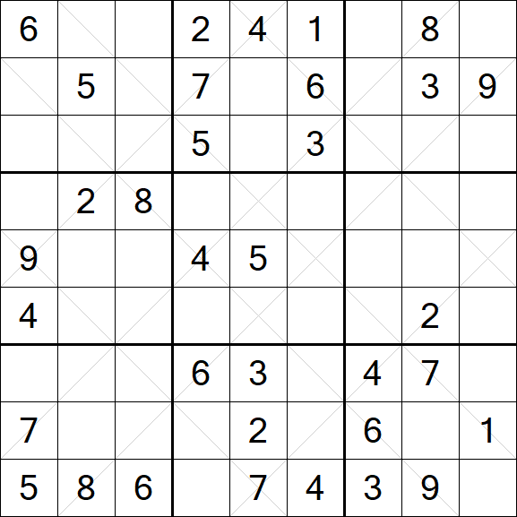 Argyle Sudoku - Medium
