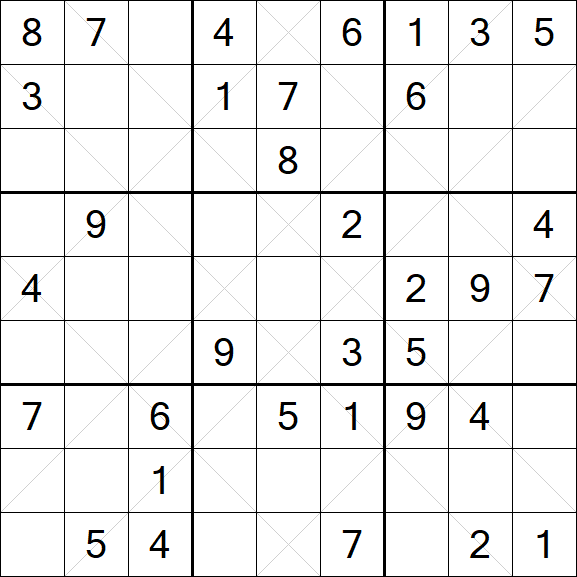 Argyle Sudoku - Medium