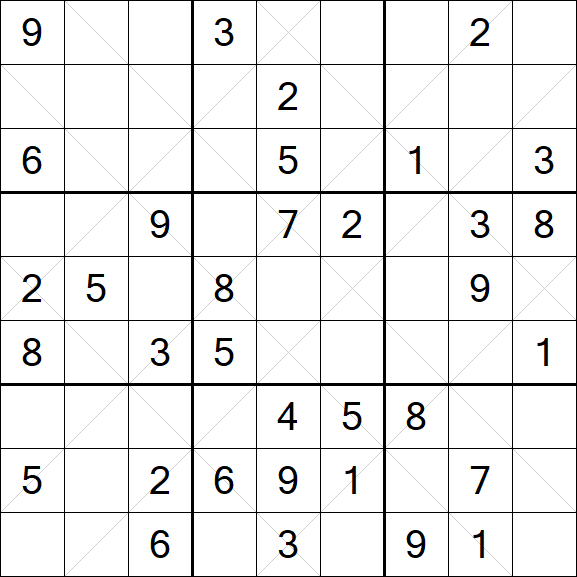 Argyle Sudoku - Medium