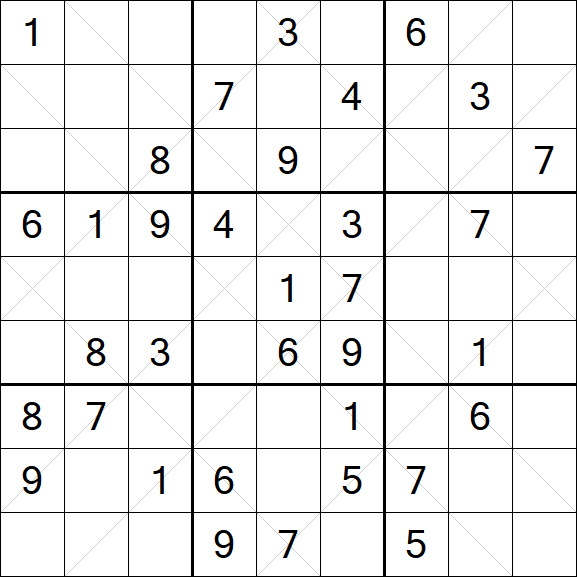 Argyle Sudoku - Medium