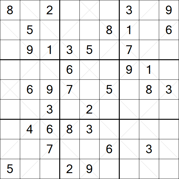 Argyle Sudoku - Medium