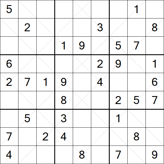 Argyle Sudoku - Medium
