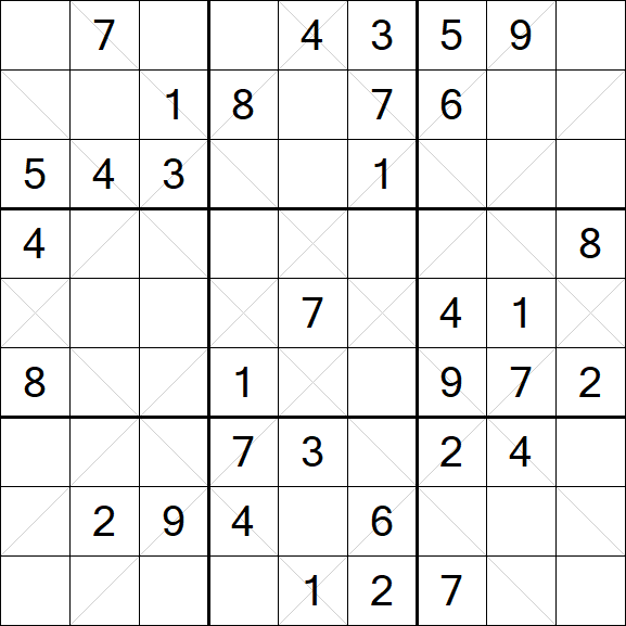 Argyle Sudoku - Medium