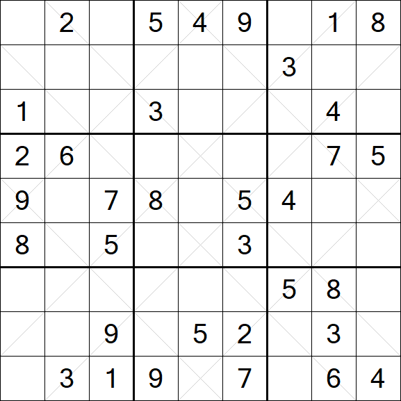 Argyle Sudoku - Medium