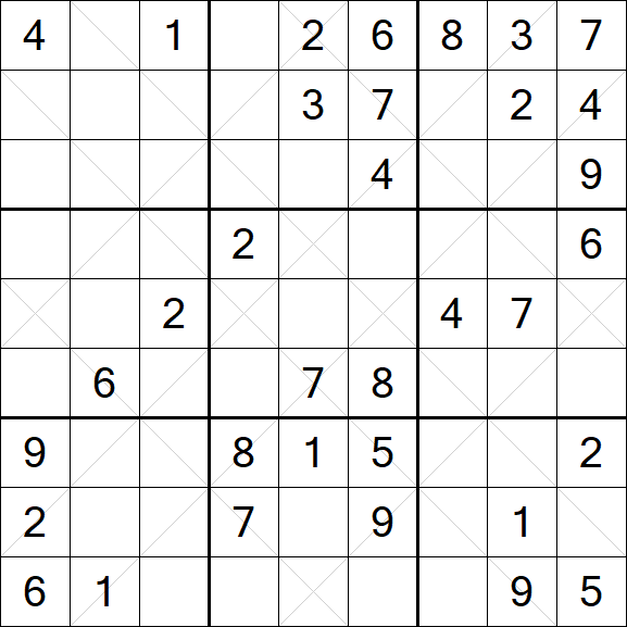 Argyle Sudoku - Medium