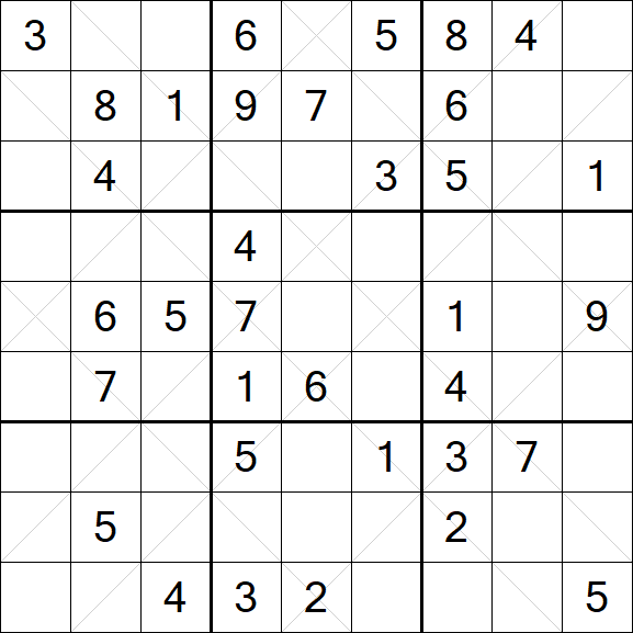 Argyle Sudoku - Medium
