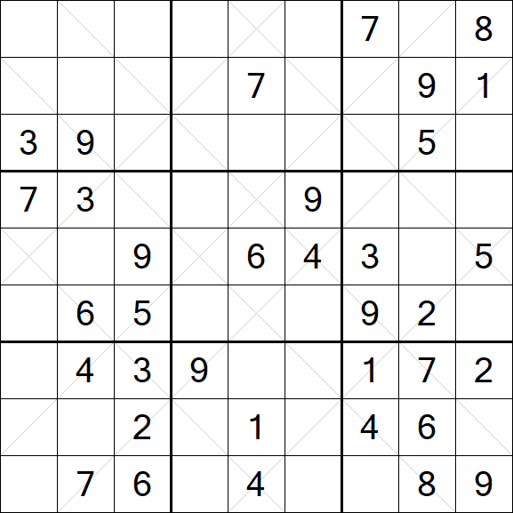 Argyle Sudoku - Moyen