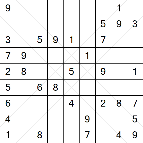 Argyle Sudoku - Medium