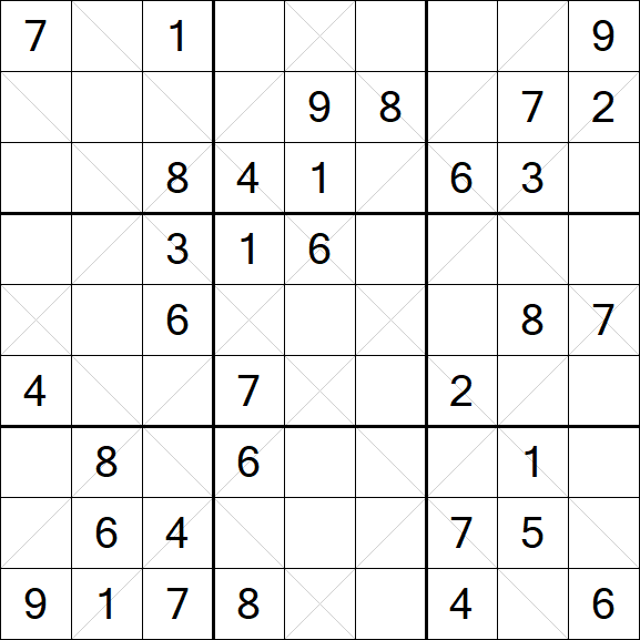Argyle Sudoku - Medium