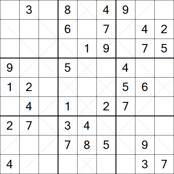 Argyle Sudoku - Moyen