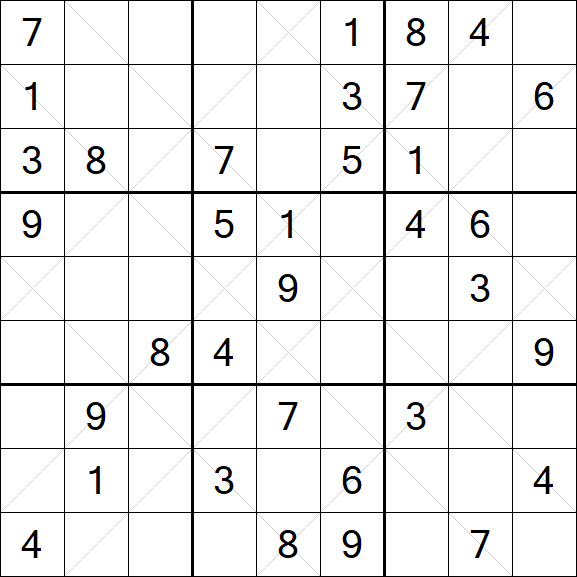 Argyle Sudoku - Moyen