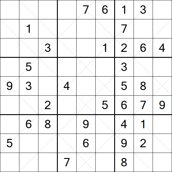 Argyle Sudoku - Medium
