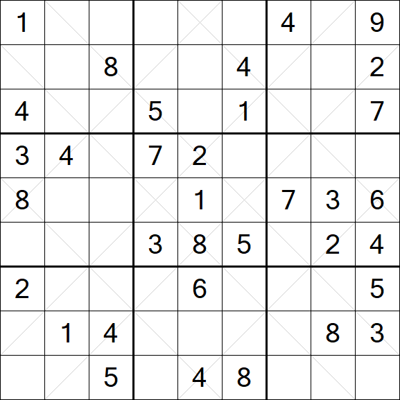Argyle Sudoku - Medium