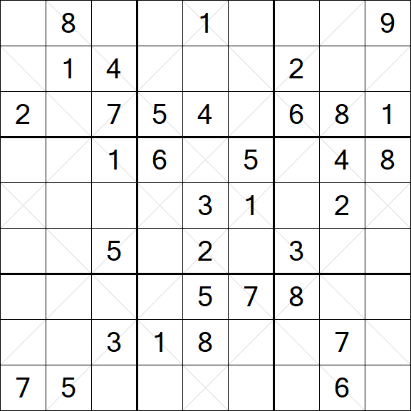 Argyle Sudoku - Medium