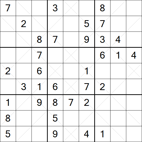 Argyle Sudoku - Medium