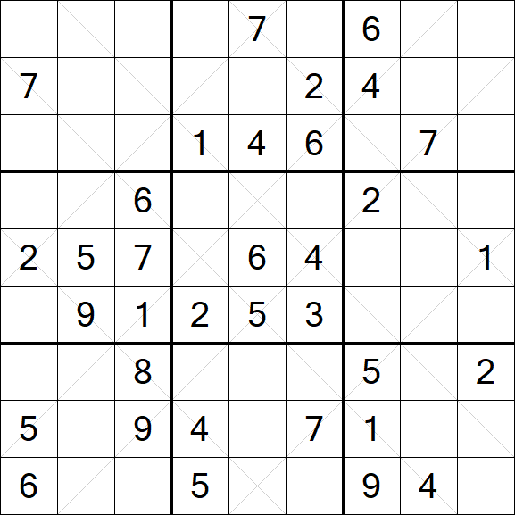Argyle Sudoku - Medium