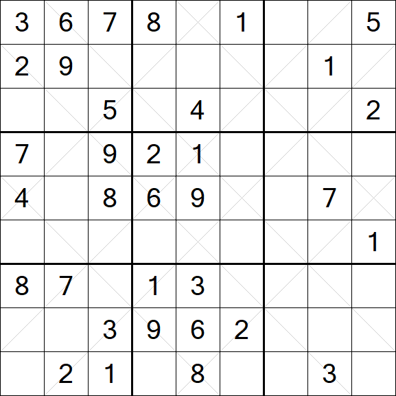 Argyle Sudoku - Medium