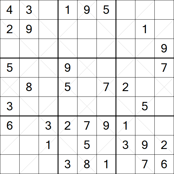 Argyle Sudoku - Medium