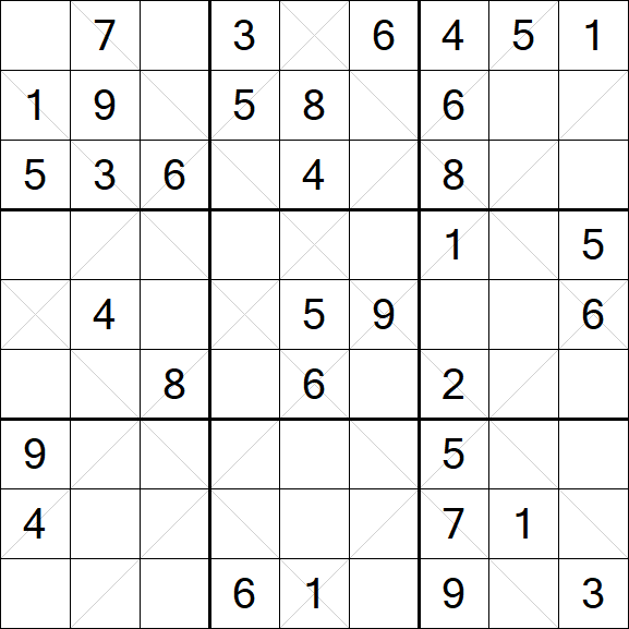 Argyle Sudoku - Medium