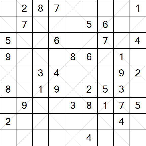 Argyle Sudoku - Medium