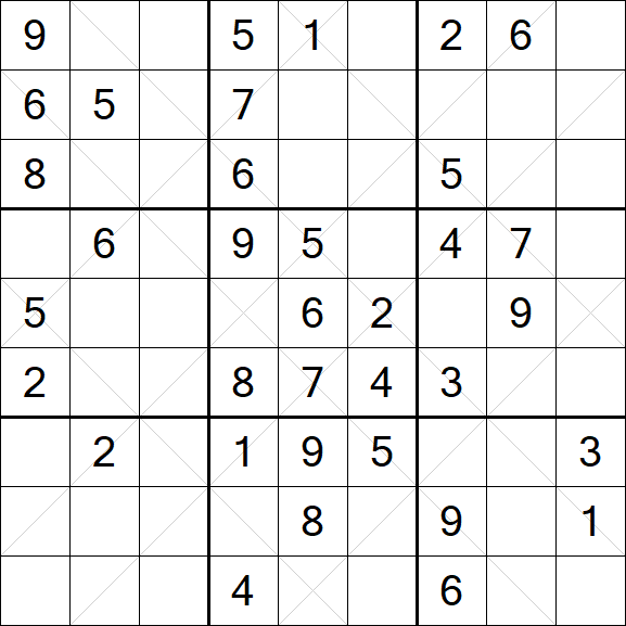 Argyle Sudoku - Medium