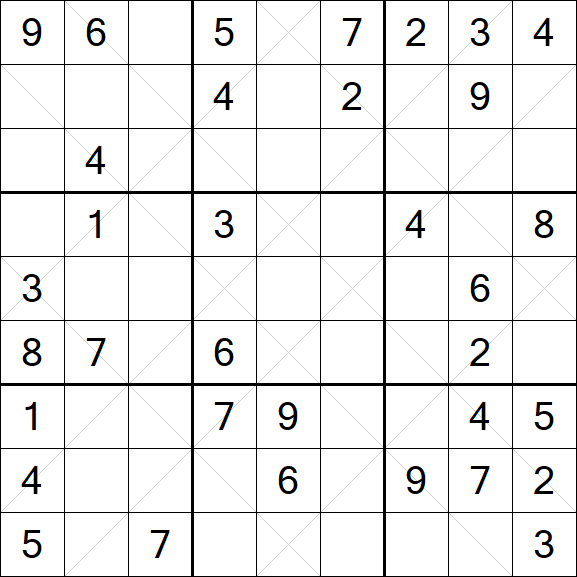 Argyle Sudoku - Medium