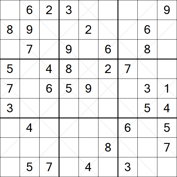 Argyle Sudoku - Mittel