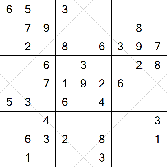 Argyle Sudoku - Mittel