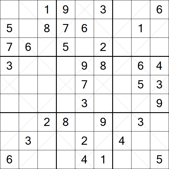 Argyle Sudoku - Medium