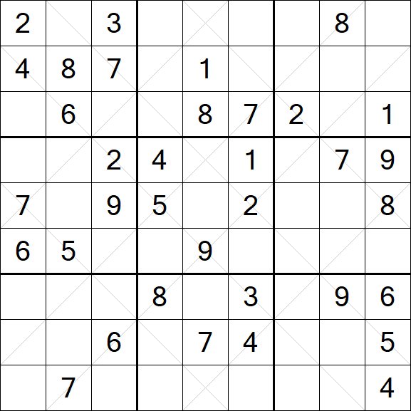 Argyle Sudoku - Medio
