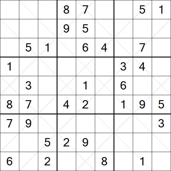 Argyle Sudoku - Moyen
