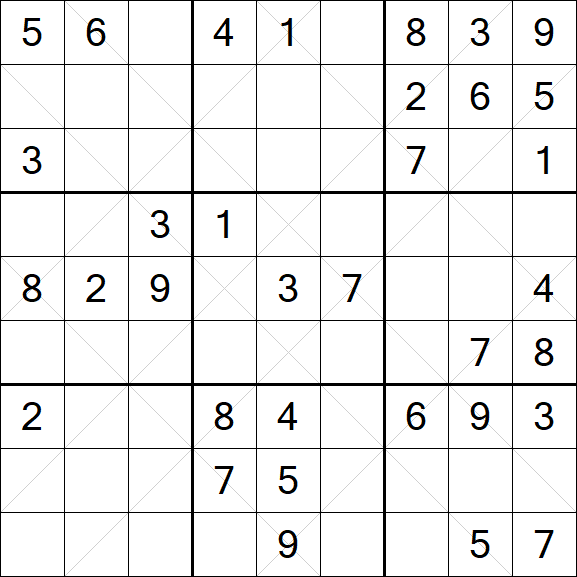 Argyle Sudoku - Mittel