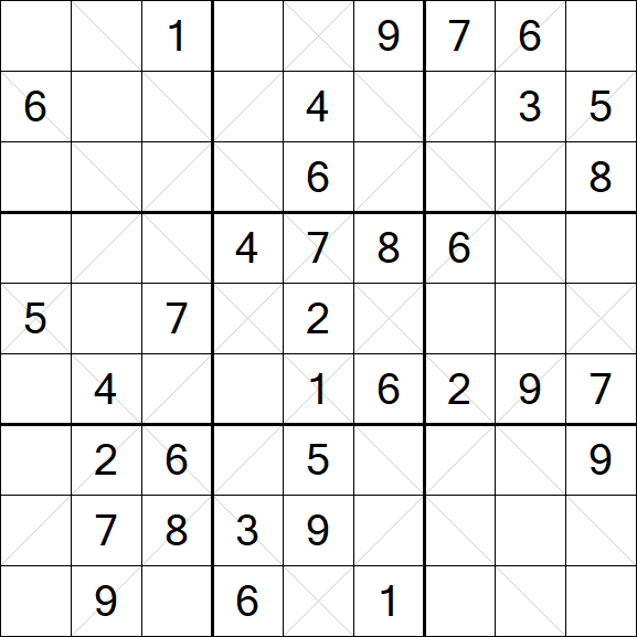 Argyle Sudoku - Medium