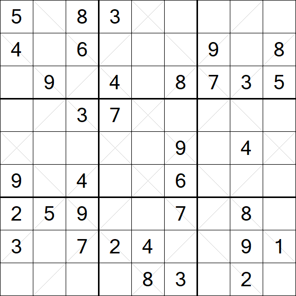 Argyle Sudoku - Mittel