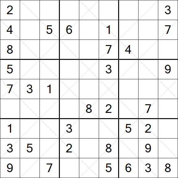 Argyle Sudoku - Medium