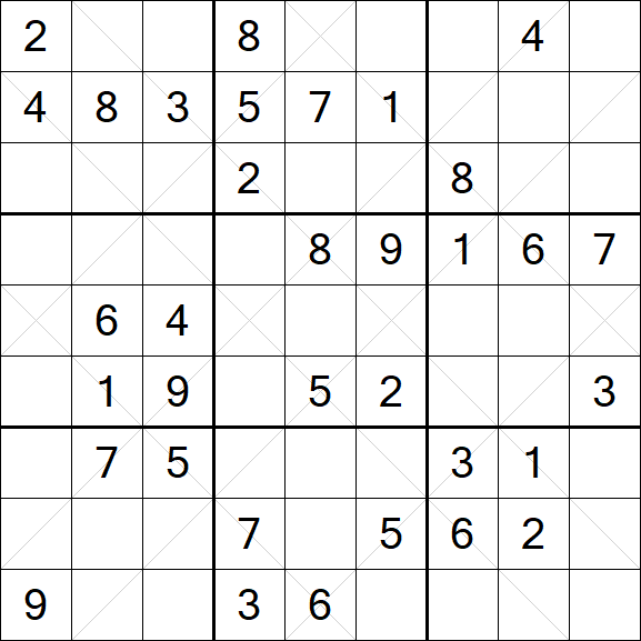 Argyle Sudoku - Medium