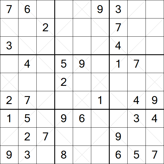 Argyle Sudoku - Medium