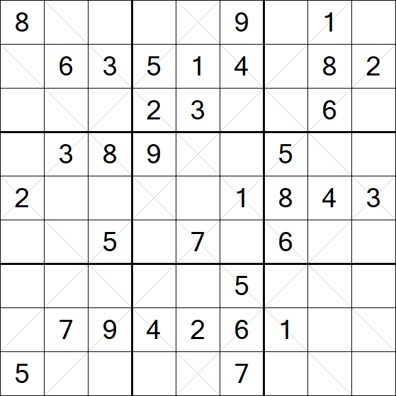 Argyle Sudoku - Mittel